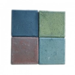 Adoquín decorativo cuadrado pequeño 35 Mpa