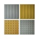 m2 Adoquin decorativo cuadrado 20*20*6 varios colores