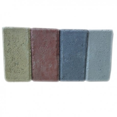 Adoquin decorativo rectangular 40 Mpa 20*10*8 varios colores